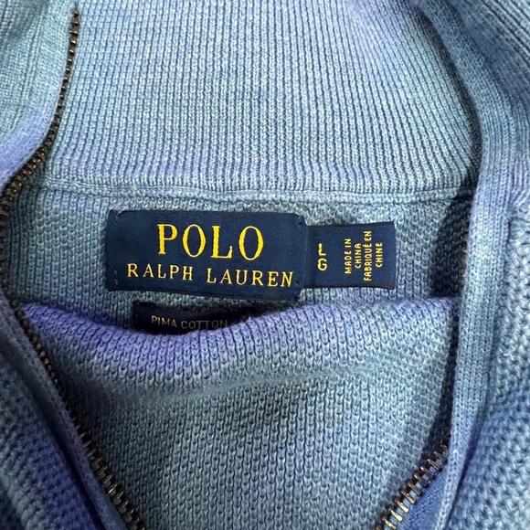 Ralph Lauren Polo quarter zip pullover - Picture 4 of 4
